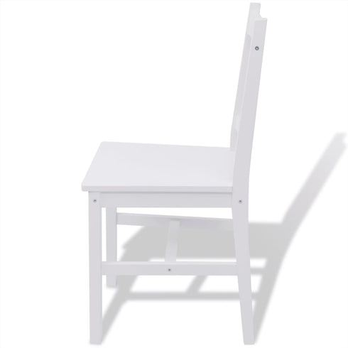 Maison Madeleine -  Seven Piece Dining Set Pinewood White